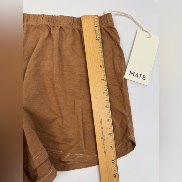 NWT - MATE the Label Tencel Sleep Shorts in Sedona Brown XS - Picture 6 of 8